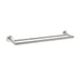 Nero Dolce Double Towel Rail 700mm - Brushed Nickel-NR3630dBN-blue-leaf-bathware