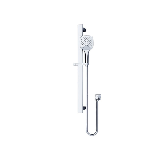 Nero Rain Square 3 Function Shower Rail - Chrome-NR304CH-blue-leaf-bathware