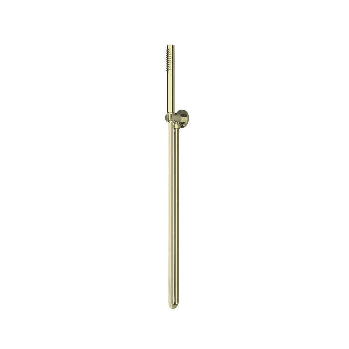 Nero Slim Shower On Bracket - Brushed Gold-NR307BG-blue-leaf-bathware