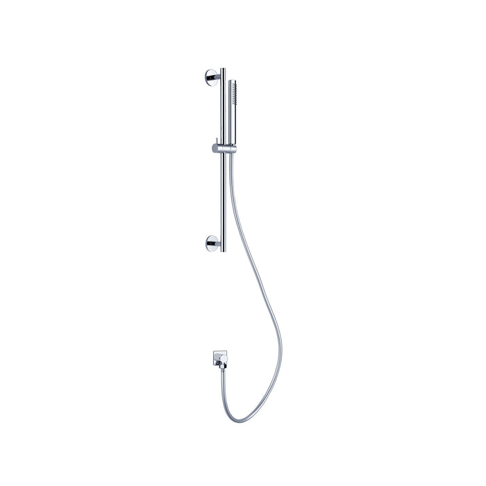 Nero Dolce Shower Rail With Slim Hand Shower - Chrome-NR311CH-blue-leaf-bathware