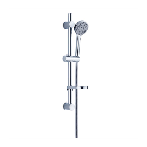 Nero Builder Budget Shower Rail - Chrome-NR315CH-blue-leaf-bathware