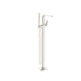 Nero Bianca Freestanding Bath Mixer With Hand Shower - Brushed Nickel-NR321503aBN-blue-leaf-bathware