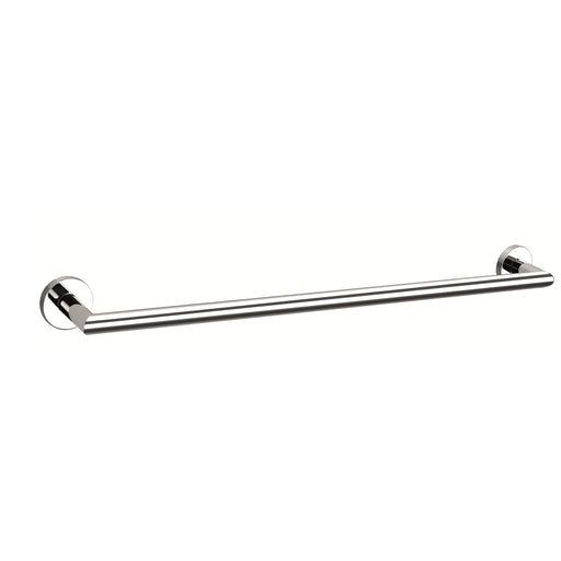 Nero Dolce Single Towel Rail - Chrome-blue-leaf-bathware