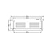 Nero Dolce Metal Shower Shelf - Matte Black-NR3687aMB-blue-leaf-bathware