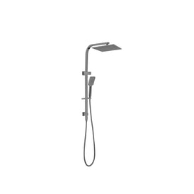 Nero Celia Twin Shower - Gun Metal-NR301505cGM-blue-leaf-bathware