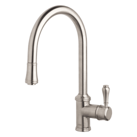 Armando Vicario Provincial Single Lever Kitchen Pull Out Mixer - Lead Free -Brushed Nickel