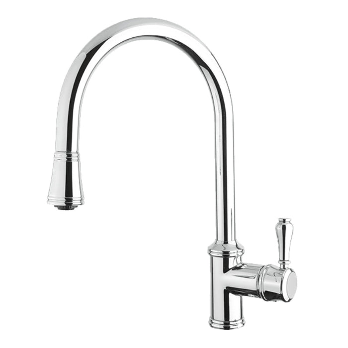 Armando Vicario Provincial Single Lever Kitchen Pull Out Mixer - Chrome