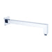 Nero Square Shower Arm - Chrome-NR501CH-blue-leaf-bathware