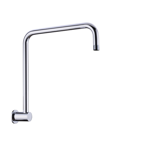 Nero Round Swivel Shower Arm - Chrome-NR506CH-blue-leaf-bathware