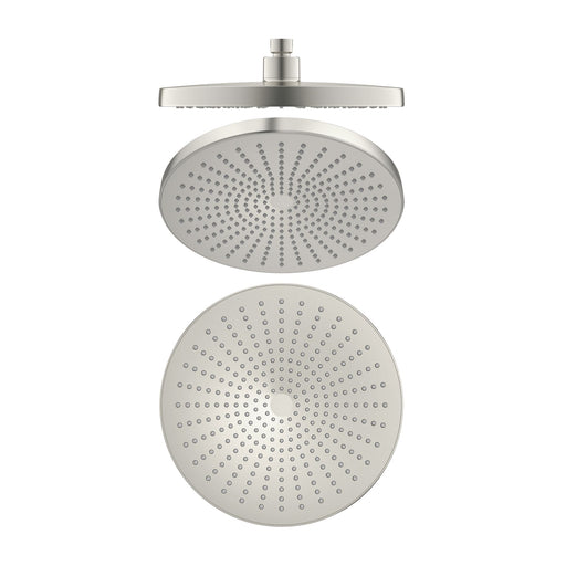 Nero Opal 250mm Shower Head - Brushed Nickel-NR508079BN-blue-leaf-bathware