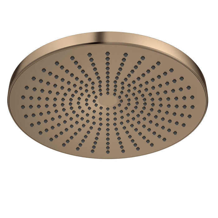 Nero Opal 250mm Shower Head - Brushed Bronze-NR508079BZ-blue-leaf-bathware