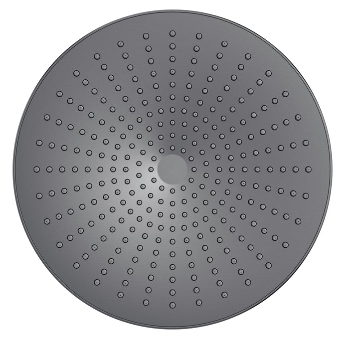 Nero Opal 250mm Shower Head - Graphite-NR508079GR-blue-leaf-bathware