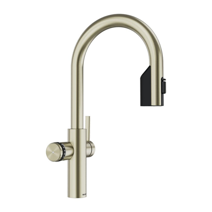 Blanco Choice All Hot and Cold Water Filtration System with Choice Icona-C Kitchen Mixer - Satin Gold