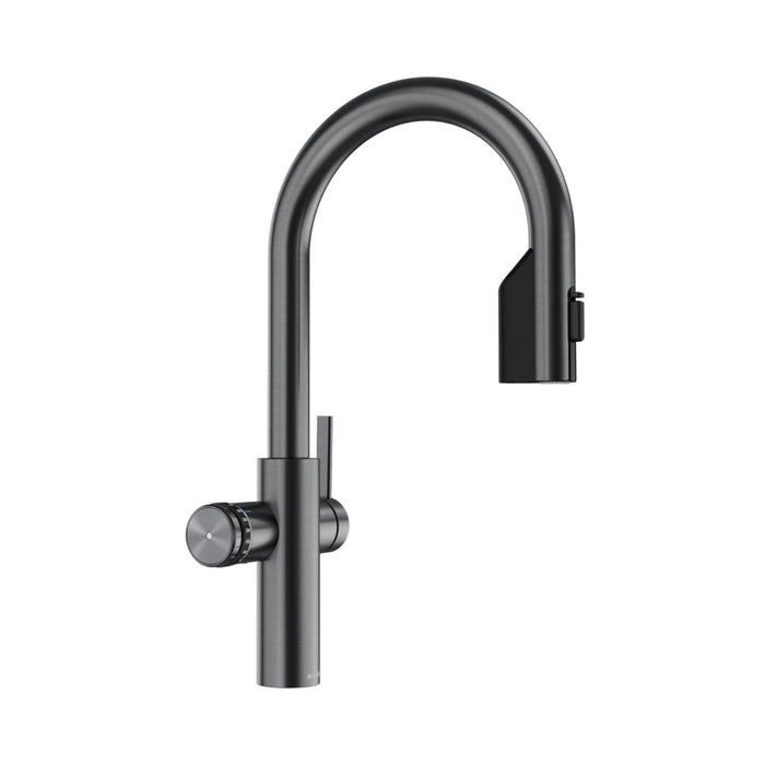 Blanco Choice All Hot and Cold Water Filtration System with Choice Icona-C Kitchen Mixer - Satin Dark Steel