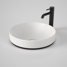 Caroma Liano II 400mm Round Basin Dress Ring - Matte Black