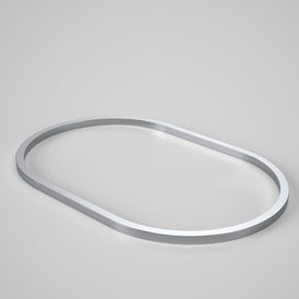 Caroma Liano II 600mm Pill Basin Dress Ring - Chrome