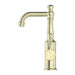 Nero York Basin Mixer With Metal Lever - Aged Brass-NR69210102AB-blue-leaf-bathware