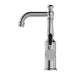 Nero York Basin Mixer With Black Porcelain Lever - Chrome-NR69210103CH-blue-leaf-bathware