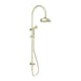 Nero York Twin Shower With Metal Hand Shower - Aged Brass-NR69210502AB-blue-leaf-bathware