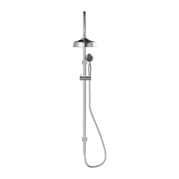 Nero York Twin Shower With Metal Hand Shower - Chrome-NR69210502CH-blue-leaf-bathware