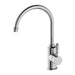 Nero York Kitchen Mixer Gooseneck Spout With Metal Lever - Chrome-NR69210602CH-blue-leaf-bathware