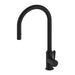 Nero York Pull Out Sink Mixer With Vegie Spray Function With Metal Lever - Matte Black-NR69210802MB-blue-leaf-bathware