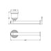Nero York Toilet Roll Holder - Aged Brass-NR6986AB-blue-leaf-bathware