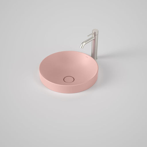 Caroma Liano II 400mm Round Inset Basin - Matte Pink