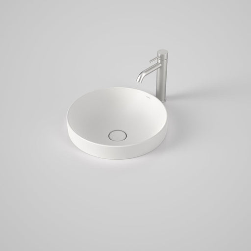 Caroma Liano II 400mm Round Inset Basin - Matte White