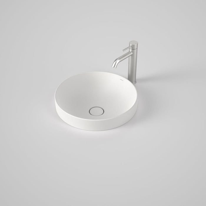 Caroma Liano II 400mm Round Inset Basin - Matte White