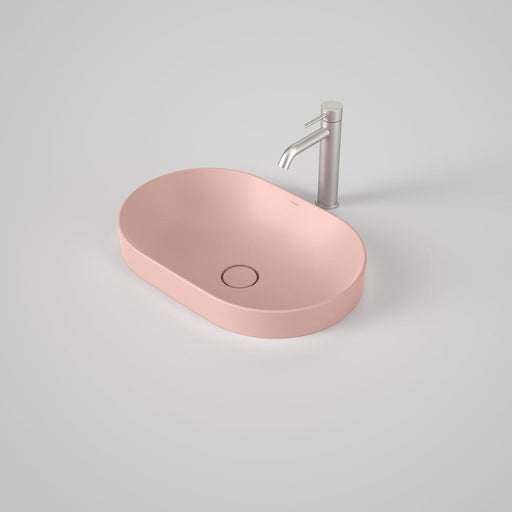 Caroma Liano II 530mm Pill Inset Basin - Matte Pink