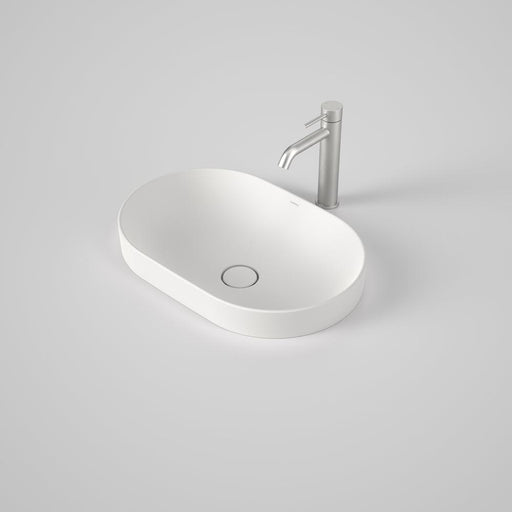 Caroma Liano II 530mm Pill Inset Basin - Matte White