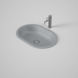 Caroma Liano II 580mm Pill Under/Over Counter Basin - Matte Grey