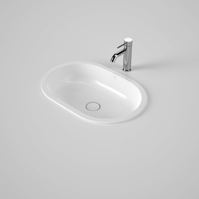 Caroma Liano II 580mm Pill Under/Over Counter Basin - White