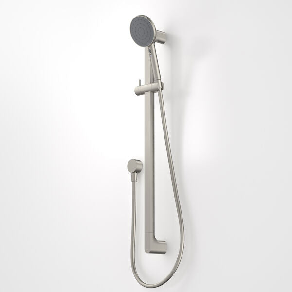 Caroma Urbane II Universal Rail Shower - Brushed Nickel