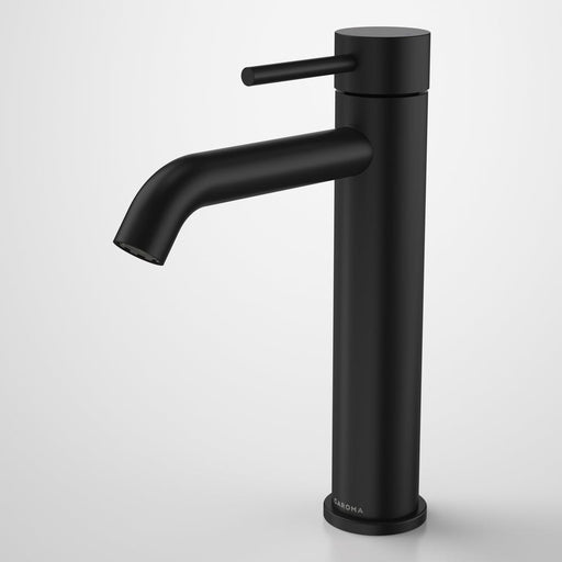 Caroma Liano II Mid Tower Basin Mixer - Matte Black