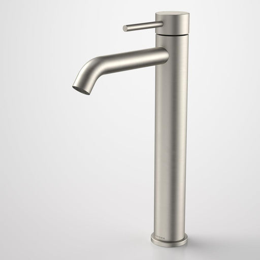 Caroma Liano II Tower Basin Mixer - Brushed Nickel