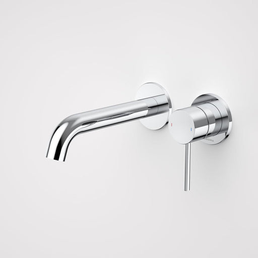 Caroma Liano II 175mm Wall Basin/Bath Mixer Twin Plate - Chrome