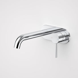 Caroma Liano II 175mm Wall Basin/Bath Mixer Single Plate - Chrome