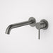 Caroma Liano II 210mm Wall Basin/Bath Mixer Twin Plate - Gun Metal