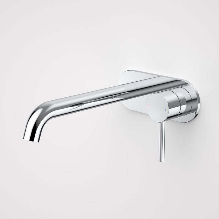 Caroma Liano II 210mm Wall Basin/Bath Mixer Single Plate - Chrome