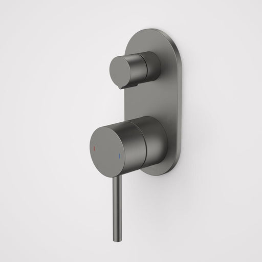 Caroma Liano II Bath/Shower Mixer With Diverter - Gun Metal
