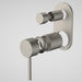Caroma Liano II Bath/Shower Mixer With Diverter (Trim-Kit) - Brushed Nickel