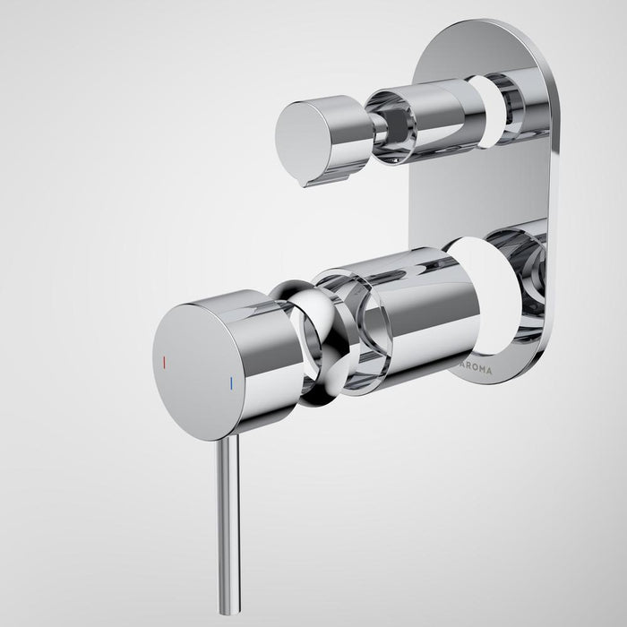 Caroma Liano II Bath/Shower Mixer With Diverter (Trim-Kit) - Chrome