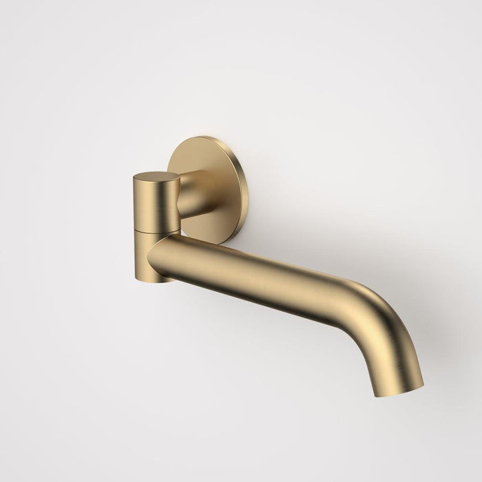 Caroma Liano II 220mm Bath Swivel Outlet - Brushed Brass
