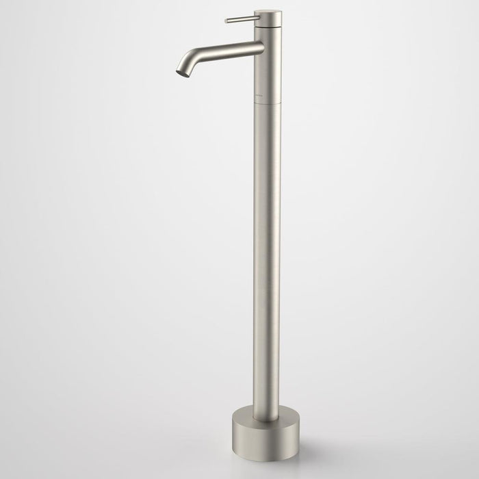 Caroma Liano II Freestanding Bath Filler - Brushed Nickel