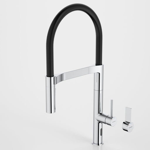 Caroma Liano II Pull Down Sensor Sink Mixer with Dual Spray - Chrome