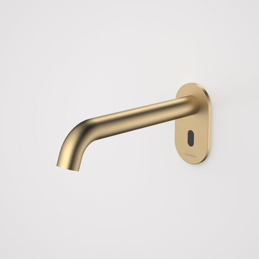 Caroma Liano II Sensor 210mm Wall Outlet Kit - Brushed Brass