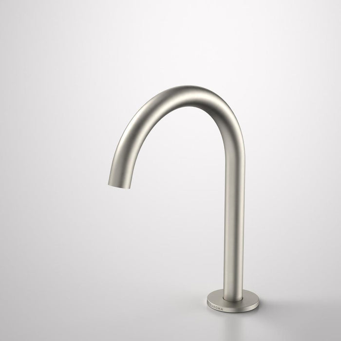 Caroma Liano II Hob Swivel Outlet 160mm - Brushed Nickel