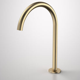 Caroma Liano II Hob Swivel Outlet 200mm - Brushed Brass